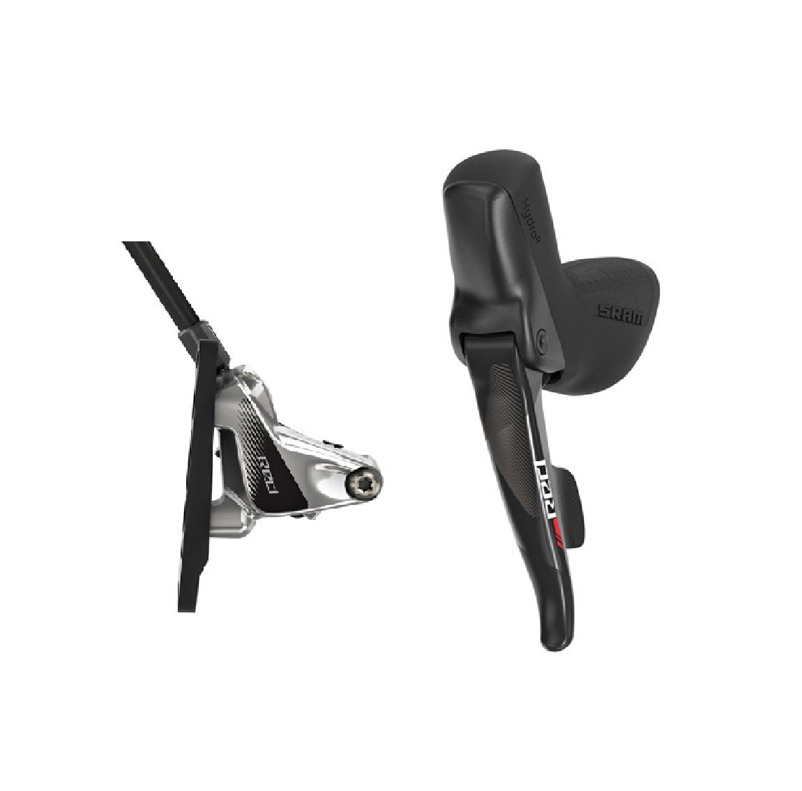 Levá Páčka a Přední Třmen SRAM RED 11V Flat Mount Bez Kotouče