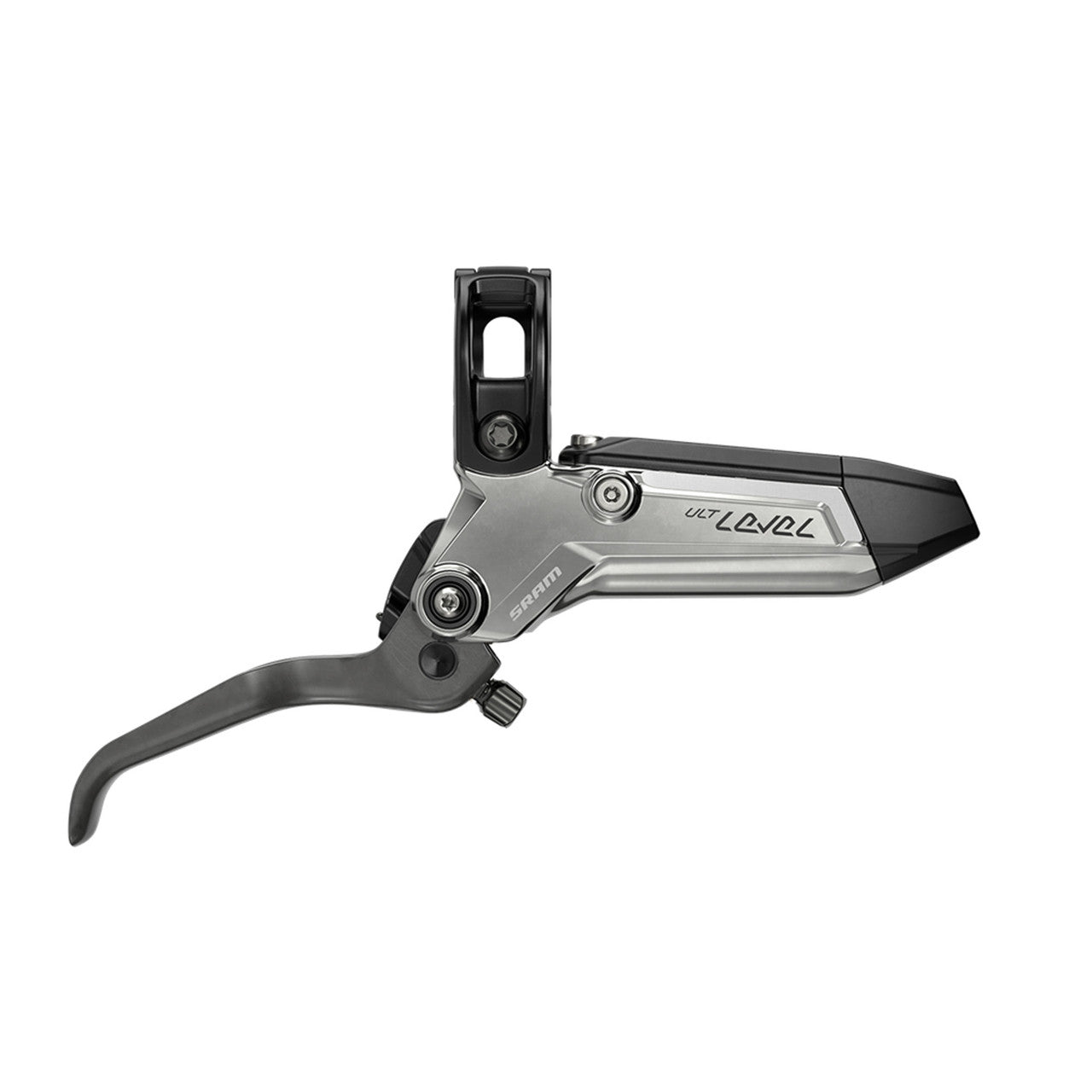 SRAM LEVEL ULTIMATE STEALTH Bagbremse 4 stempler Sølv