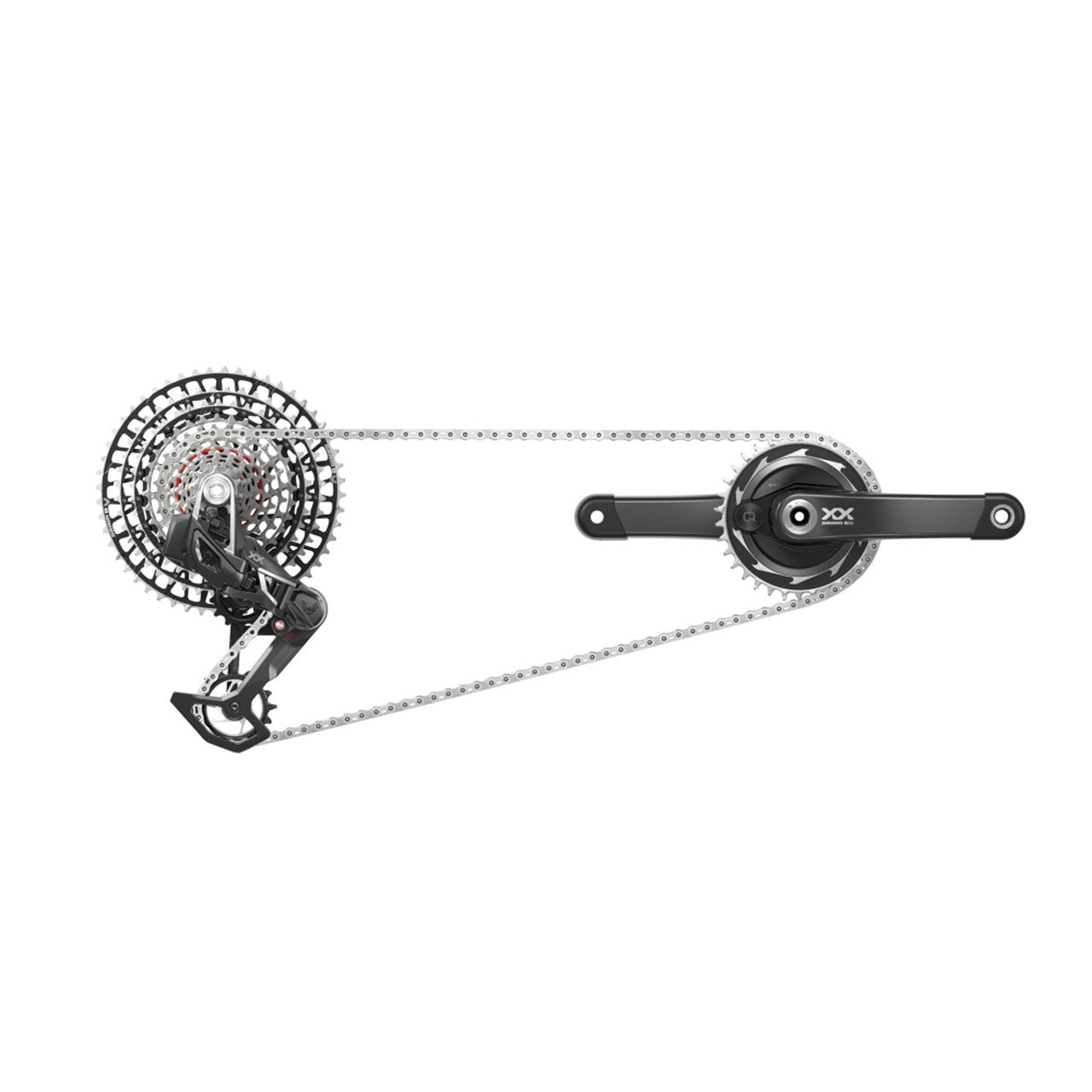 SRAM XX-SL EAGLE POWERMETER T-Type AXS Q174 DUB 34 Teeth 10/52 USB-C Groupset