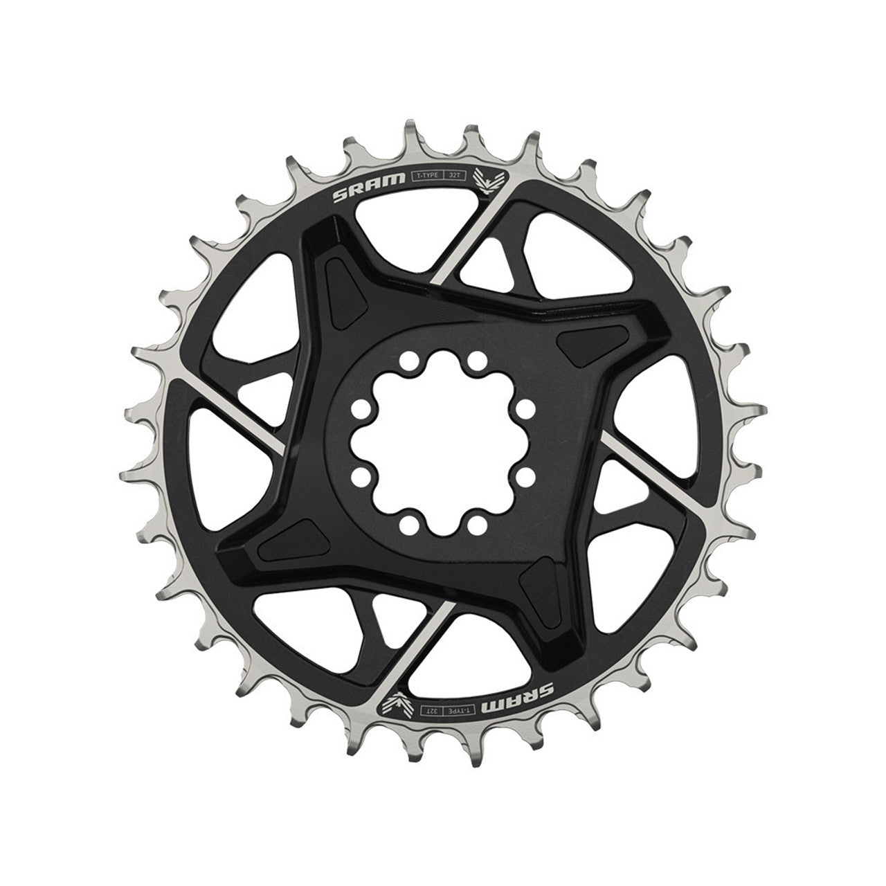 SRAM X0 T-TYPE EAGLE BOOST 12V Direct Mount Offset 3mm Black Mono Chainring