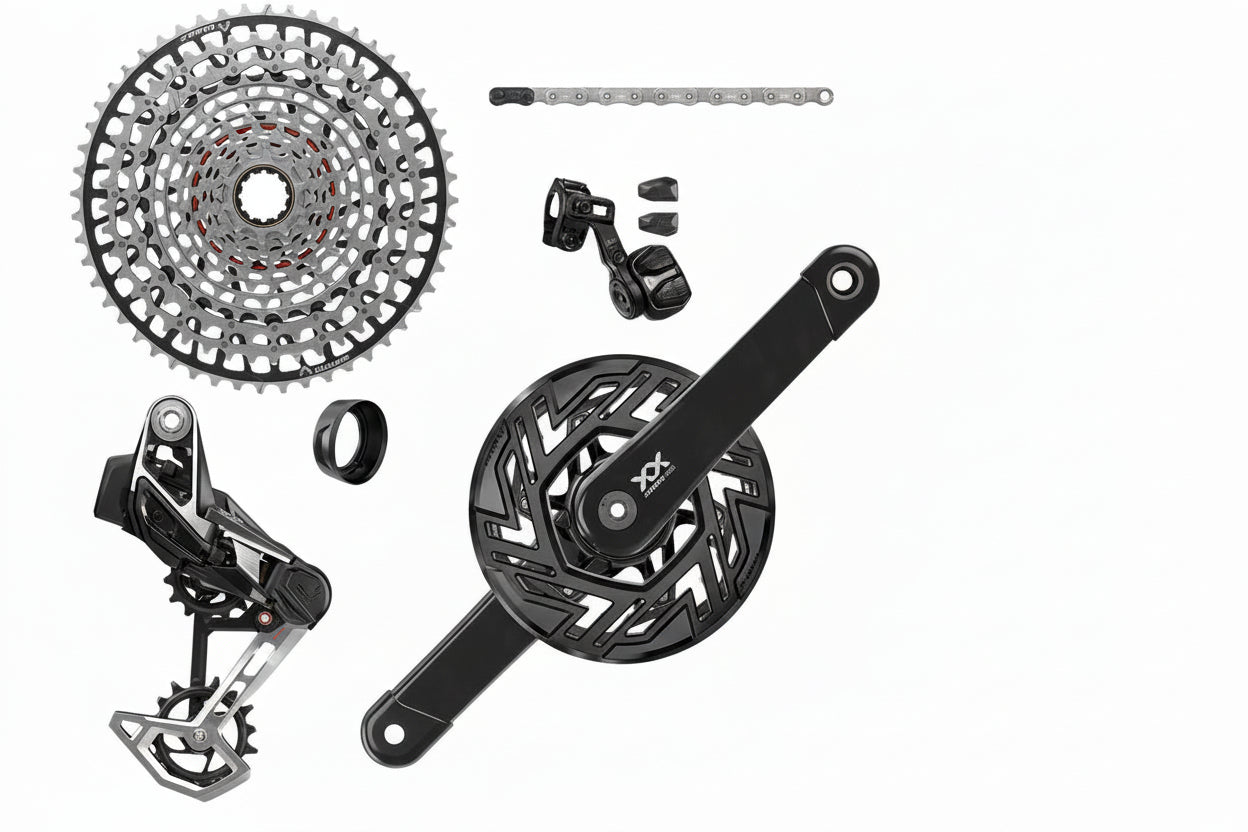 SRAM XX EAGLE E-MTB BROSE ISIS AXS T-TYPE Groupset 36 Teeth CLIP-ON 10/52 USB-C