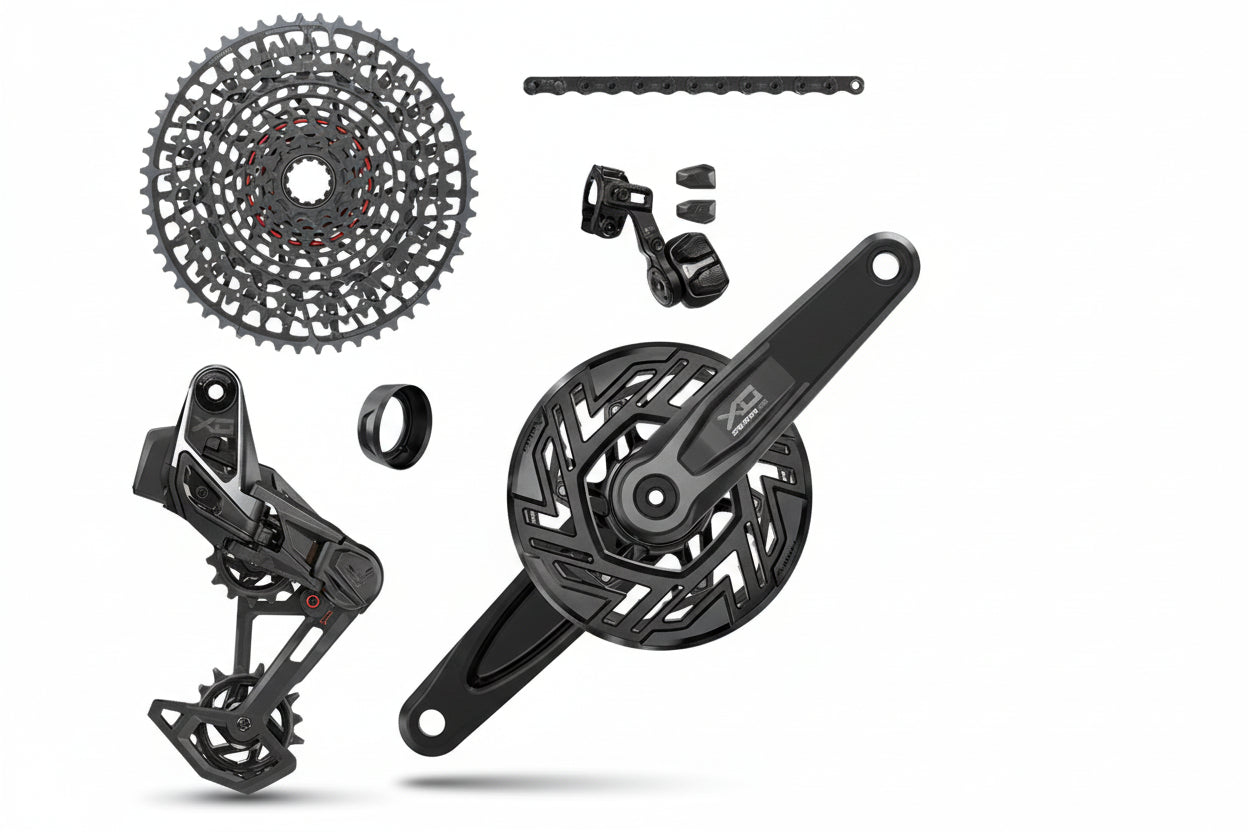 Groupe SRAM X0 EAGLE E-MTB BROSE ISIS AXS T-TYPE 36 Dents CLIP-ON 10/52 USB-C