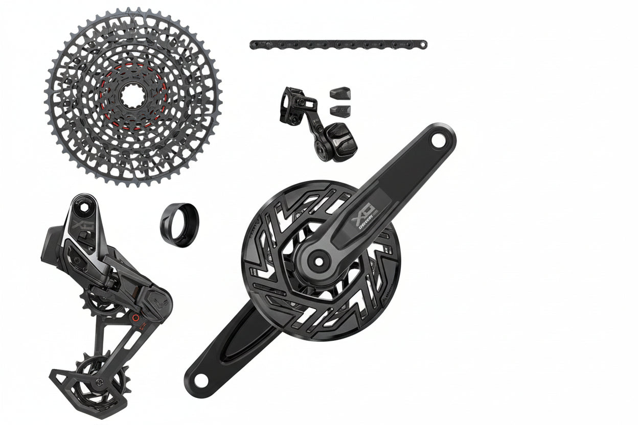 Groupe SRAM X0 EAGLE E-MTB BOSCH ISIS AXS T-TYPE 36 Dents CLIP-ON 10/52