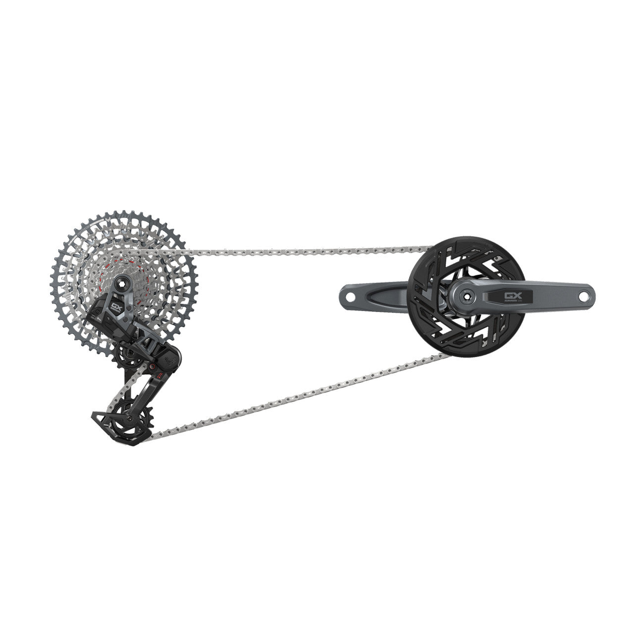 Zestaw napędowy SRAM GX EAGLE E-MTB BOSCH ISIS AXS T-Type 36 Zębów Clip-On 10/52 USB-C
