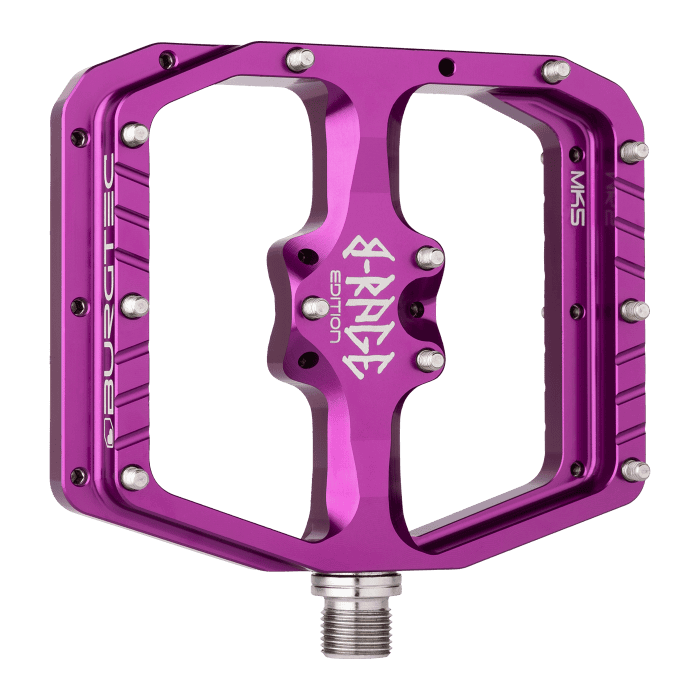 Flade Pedaler BURGTEC PENTHOUSE FLAT MK5 B-RAGE EDITION Violet