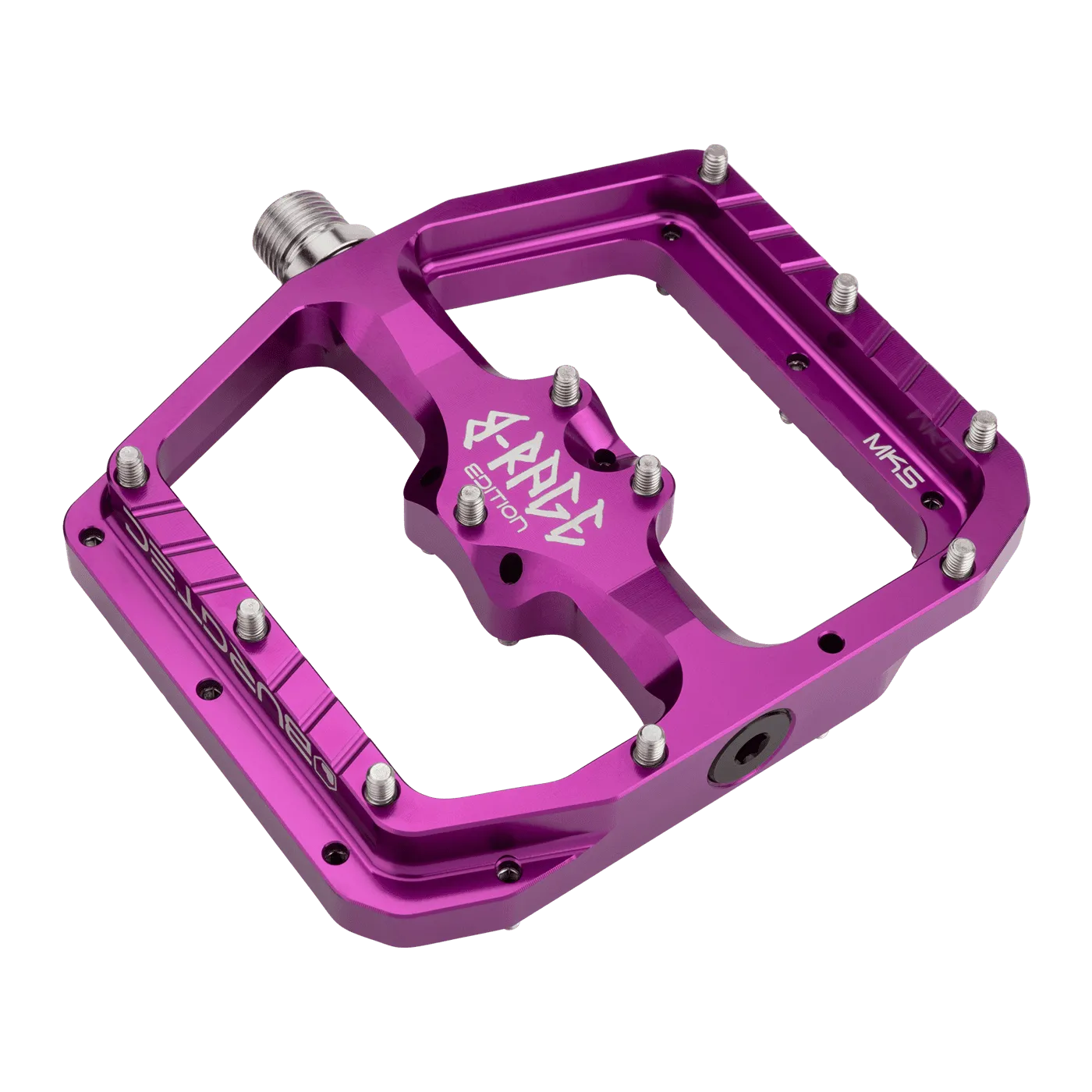 Flade Pedaler BURGTEC PENTHOUSE FLAT MK5 B-RAGE EDITION Violet