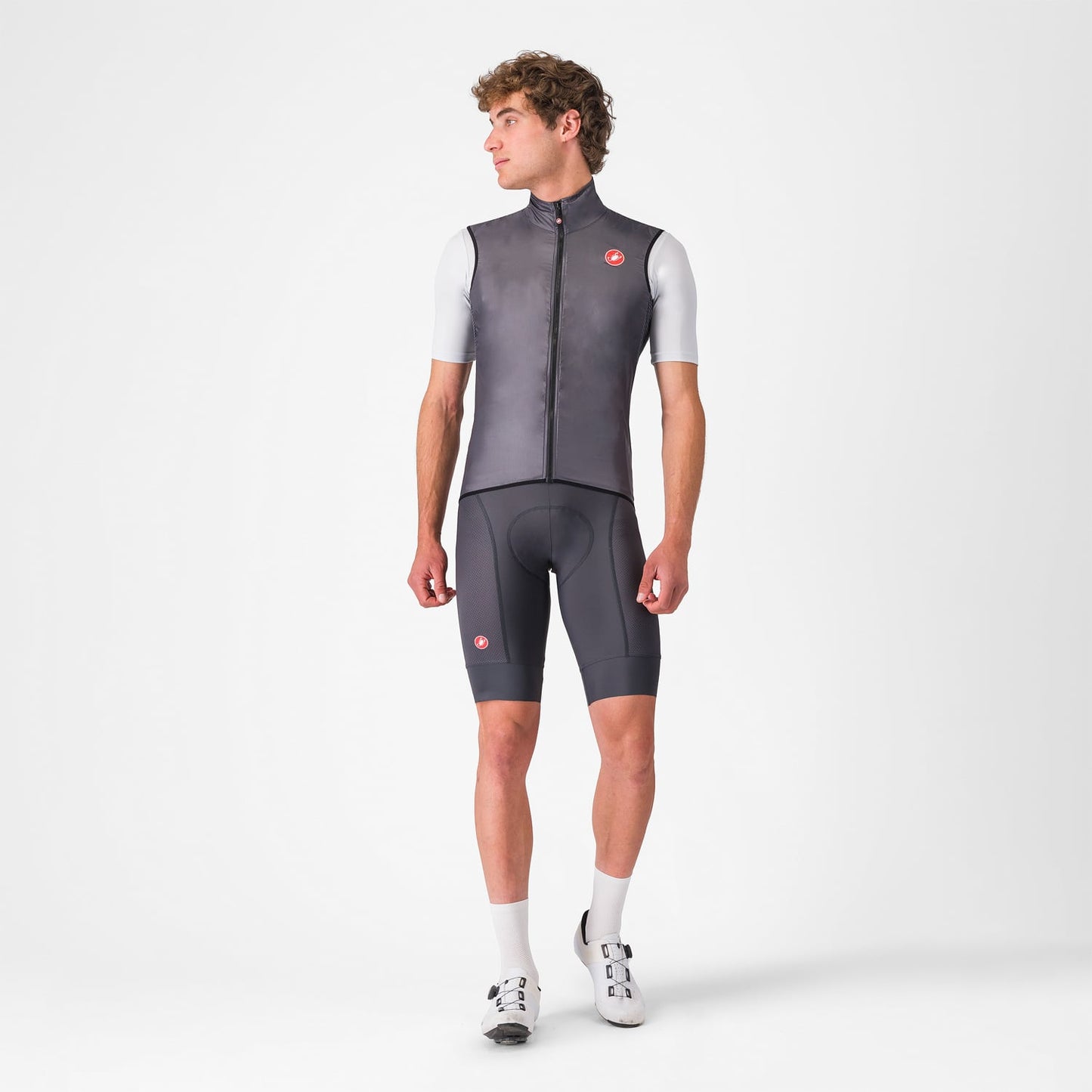 Chaleco Sin Mangas CASTELLI ARIA Gris Oscuro