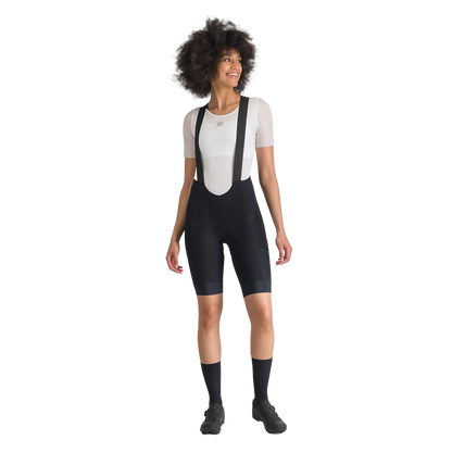 Lühikesed traksidega rattapüksid SPORTFUL SUPERGIARA 2 Naiste Must