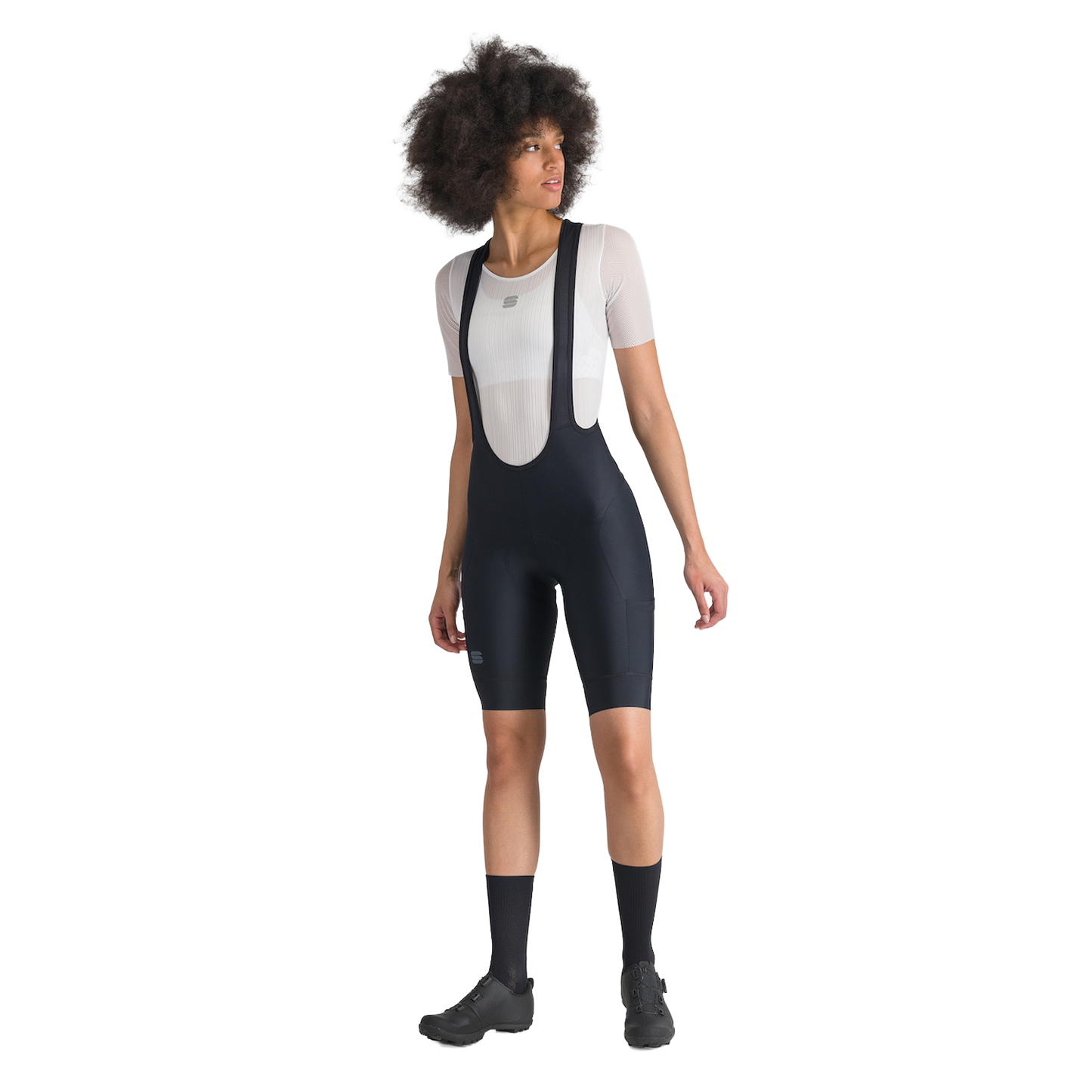 Cuissard Court à Bretelles SPORTFUL GIARA 2 Femme Noir