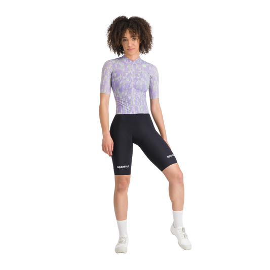 Combinaison SPORTFUL G-SUIT Manches Courtes Femme Noir/Violet
