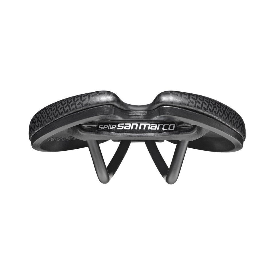 SAN MARCO ASPIDE SHORT COMFORT OPEN-FIT DYNAMIC S3 Width 144mm Manganese Rails Saddle