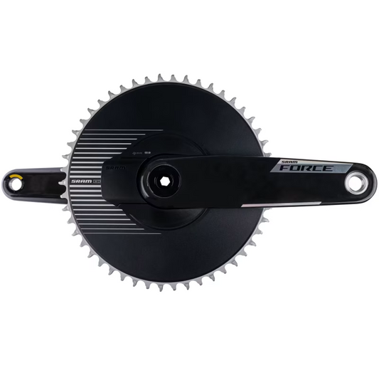 SRAM FORCE AXS DUB Mono E1 12/13-käiguline ühe hammasrattaga vändakomplekt