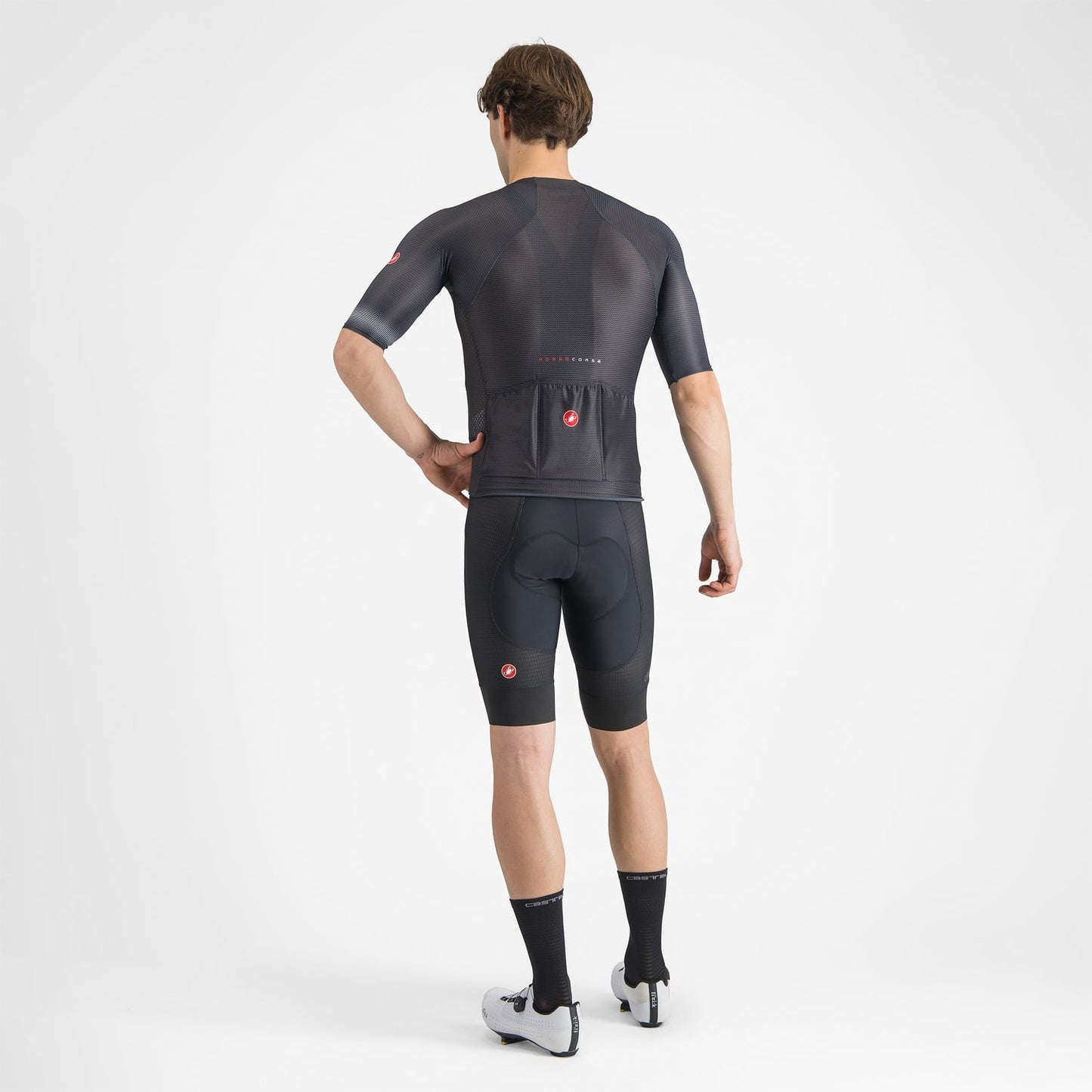 Cykelshorts med Axelband CASTELLI A/C Svart