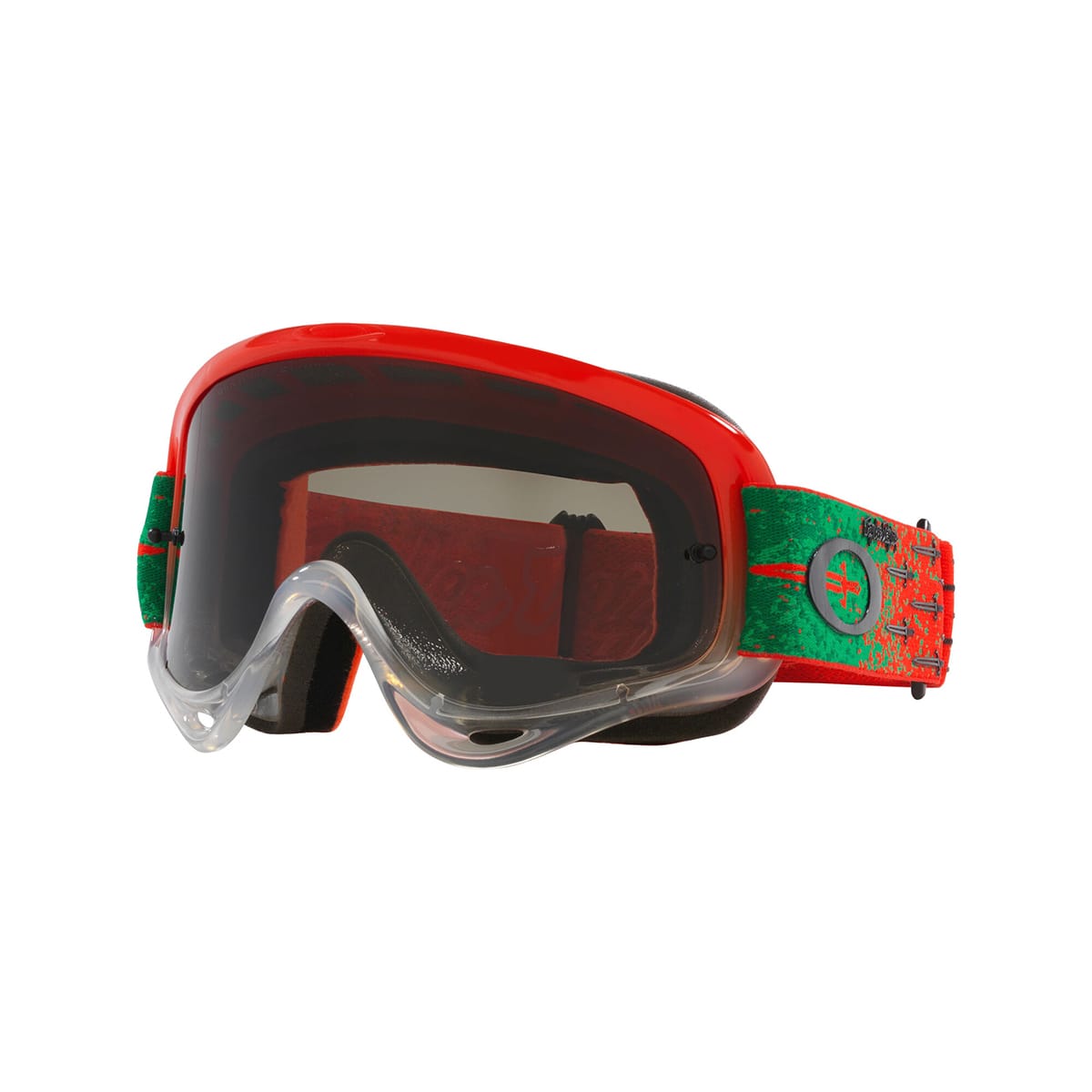 Maska OAKLEY O Frame MX TLD Carrack Orange Ekran Ciemnoszary OO7029-77