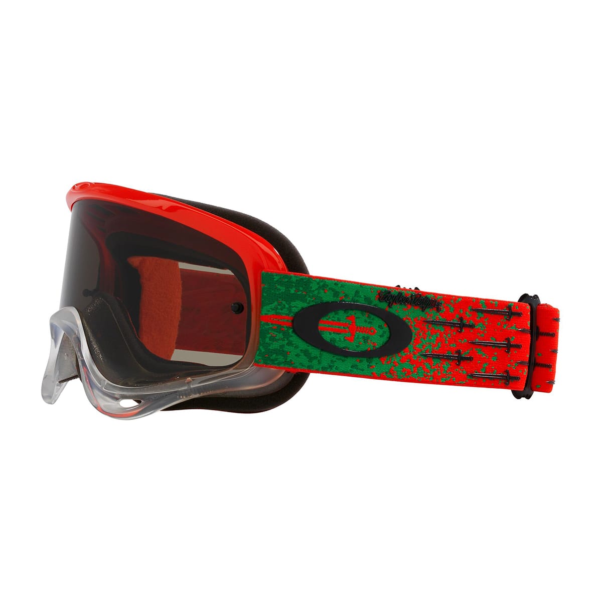 Maska OAKLEY O Frame MX TLD Carrack Orange Ekran Ciemnoszary OO7029-77