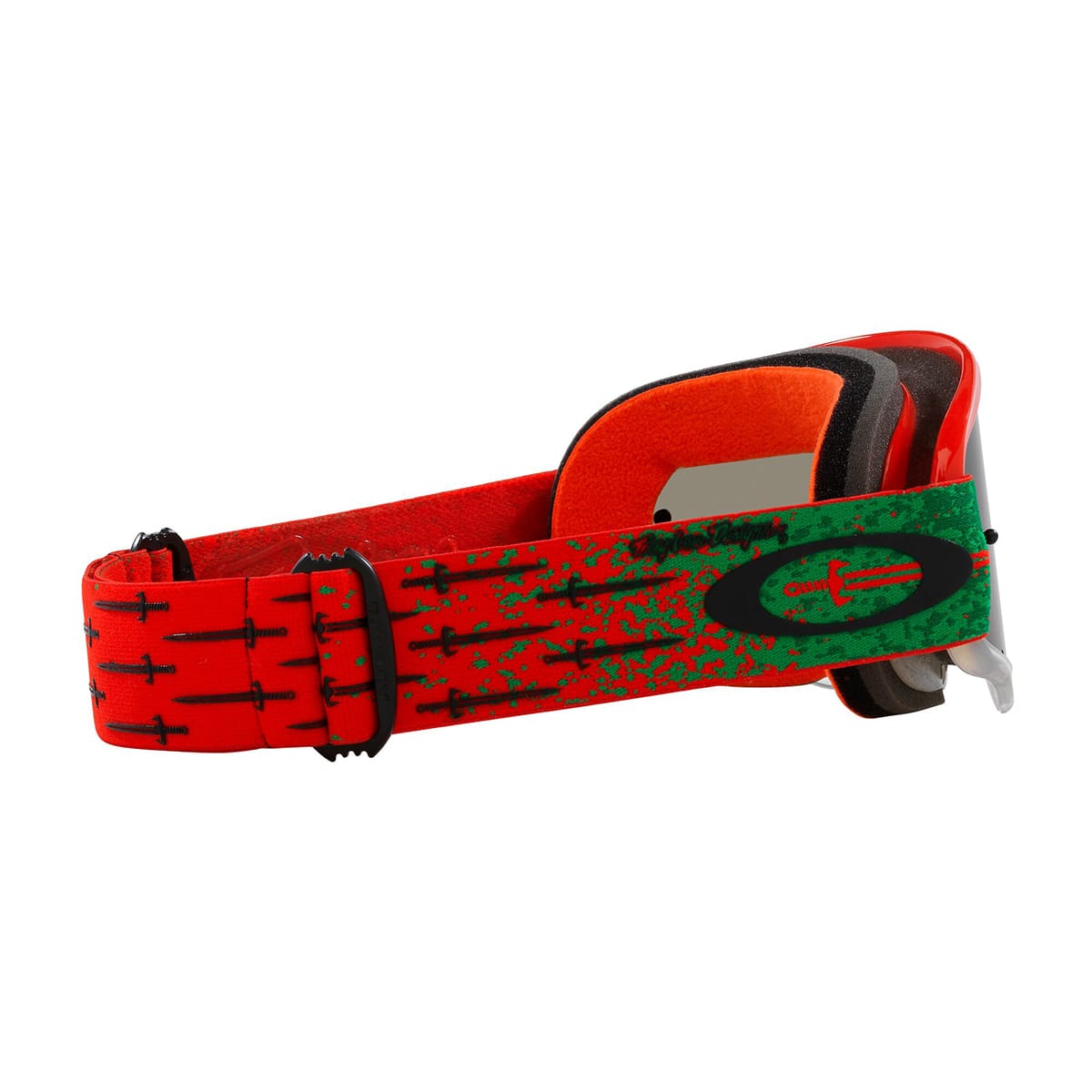 Maska OAKLEY O Frame MX TLD Carrack Orange Ekran Ciemnoszary OO7029-77