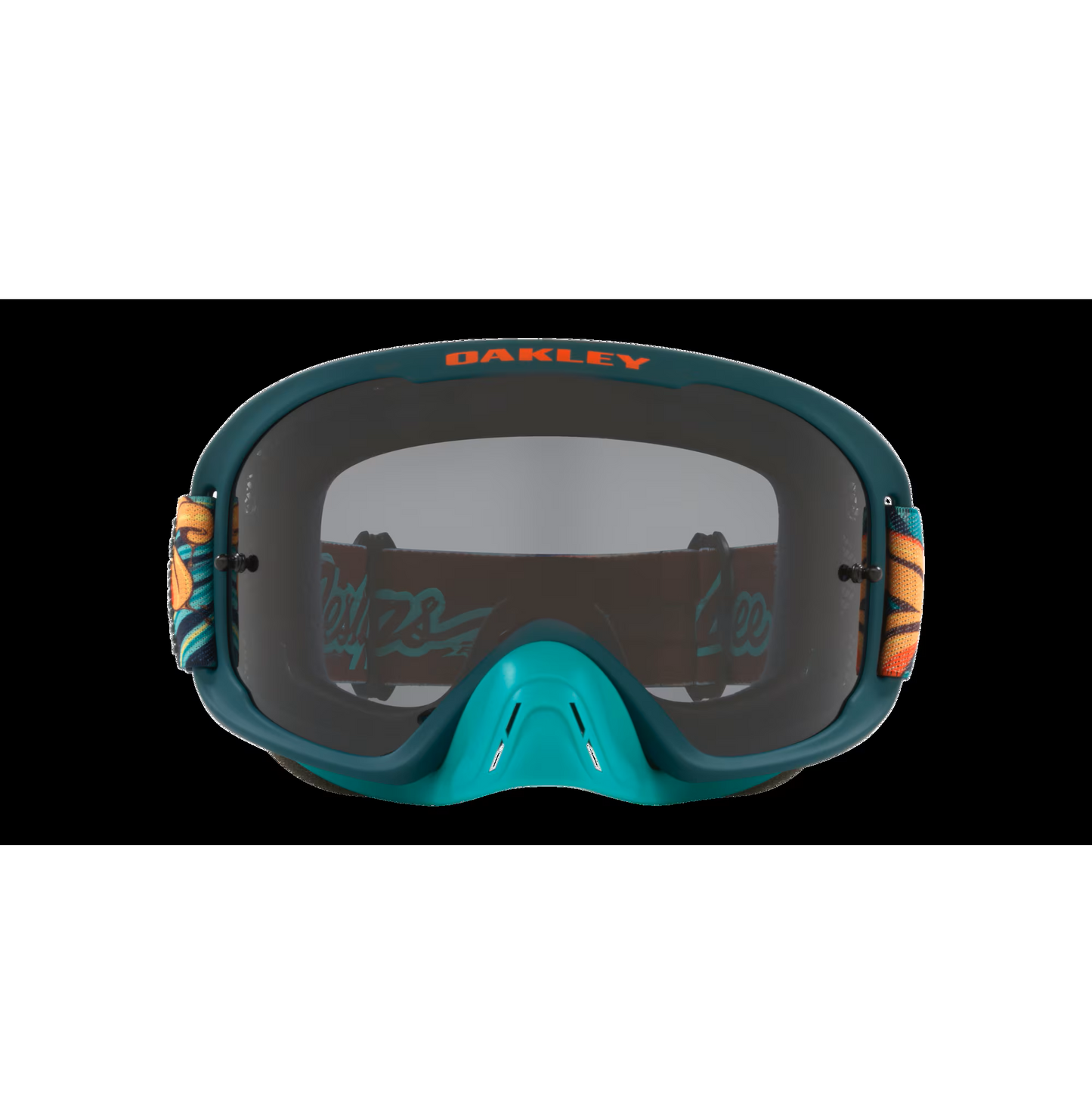 Maska OAKLEY O FRAME 2.0 MTB TLD Zelená  Sklo Dark Grey
