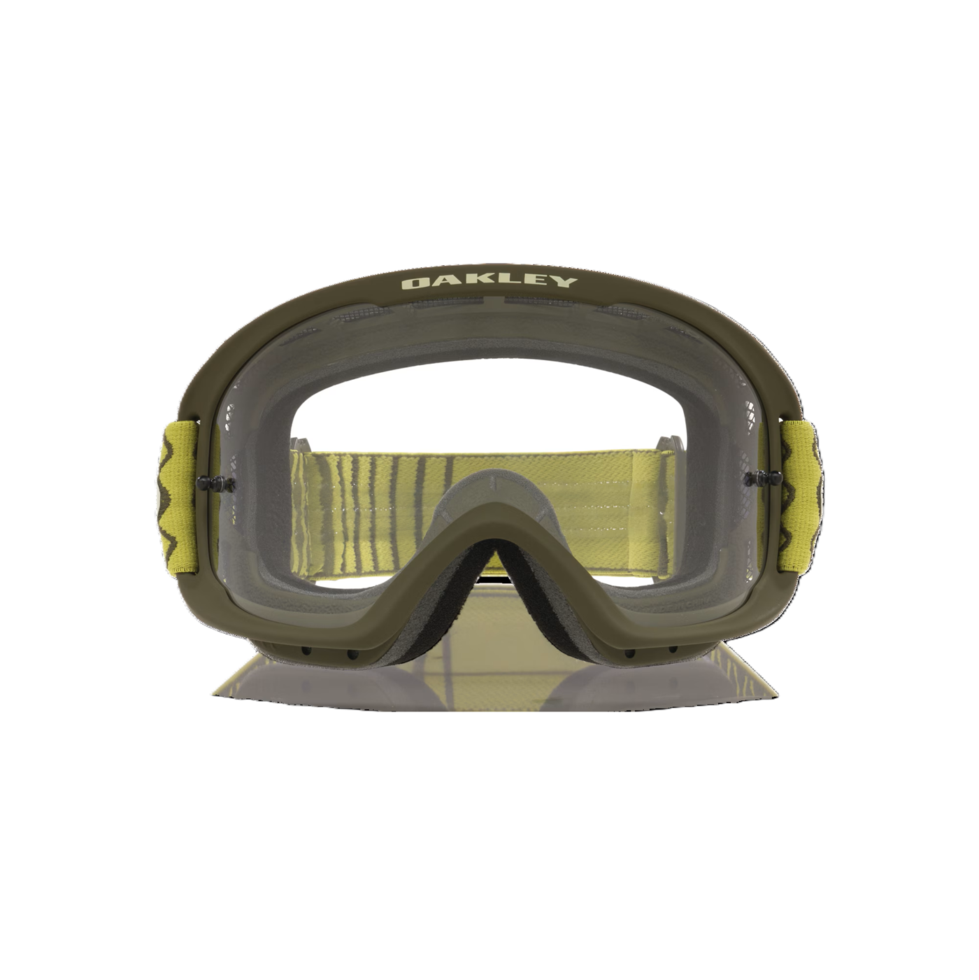 Masque OAKLEY O Frame Pro 2.0 MTB Cactus Dark Brush Ecran Transparent
