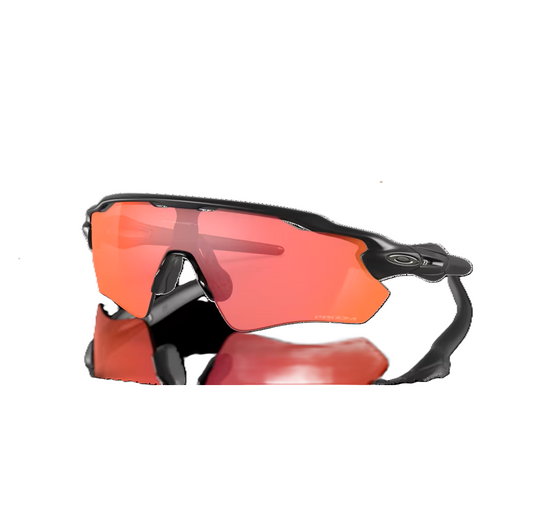 Lunettes OAKLEY RADAR EV PATH Matt Noir Verre Prizm Trail Torch - OO9208-9038