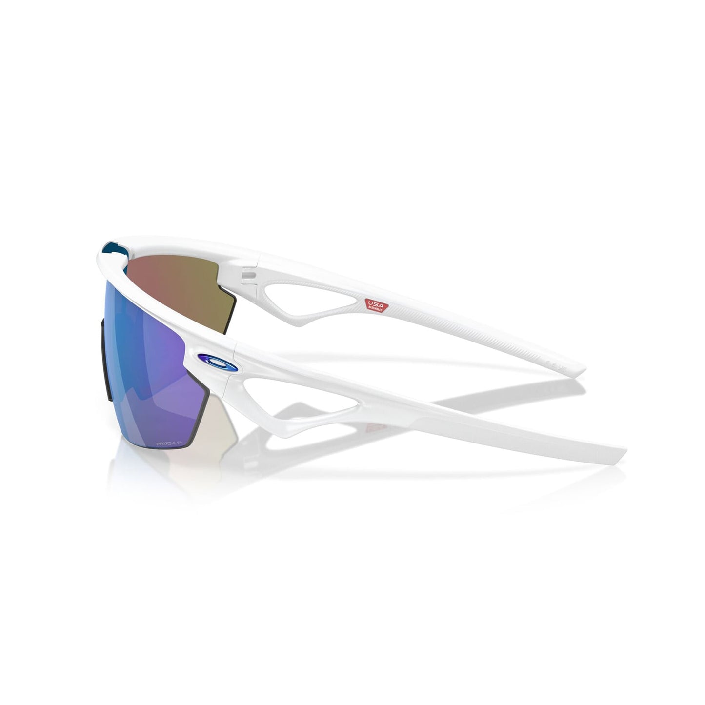 Briller OAKLEY SPHAERA Hvid Matt Prizm Sapphire Polarized - 0OO9403-0236