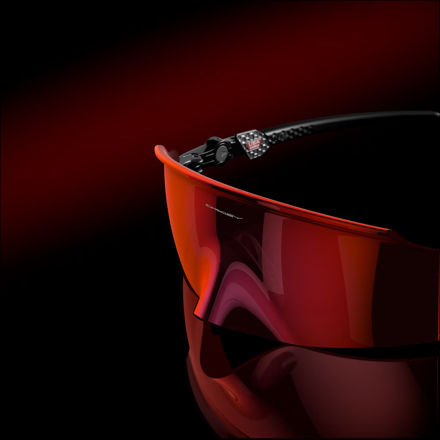 Briller OAKLEY KATO Sort Polished Glas Prizm Trail Torch - OO9455M-0649