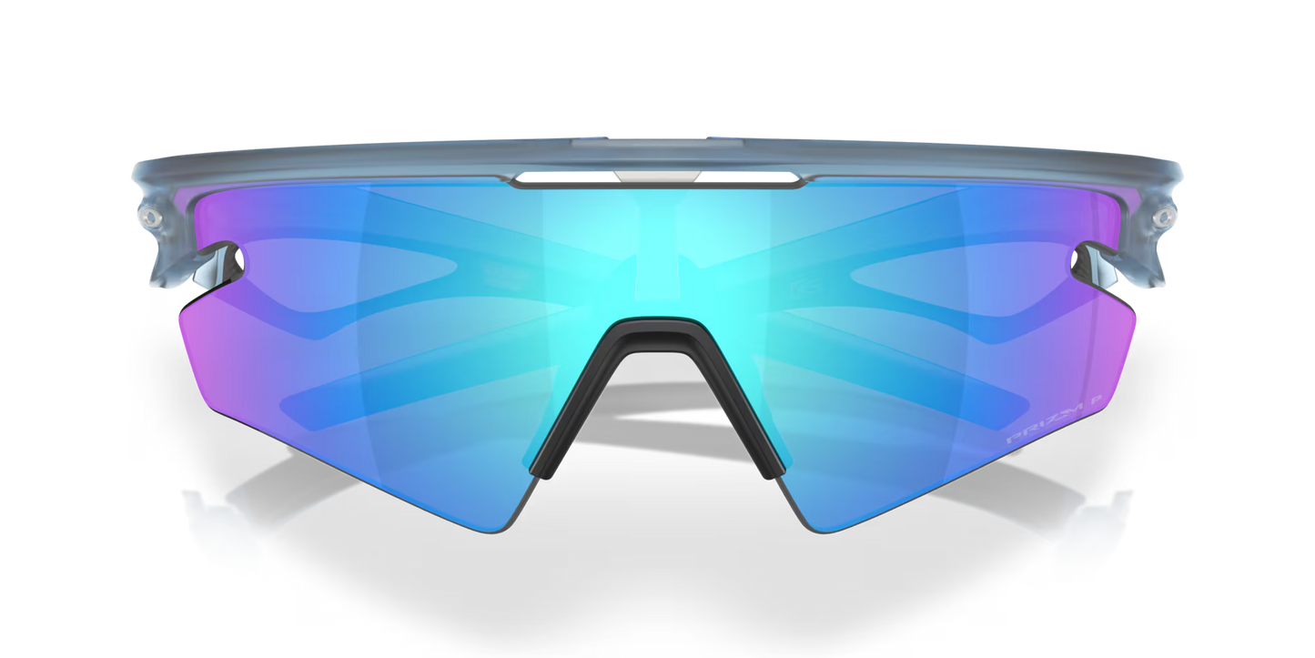 Brýle OAKLEY SPHAERA SLASH Matt Průhledná Kamenná Sklo Prizm Sapphire Polarized - OO9499-0336