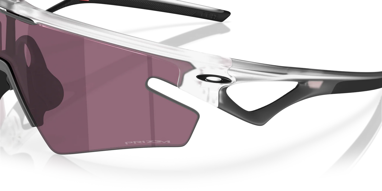 Briller OAKLEY SPHAERA SLASH Matt Clear Prizm Road sort glas - OO9499-1036