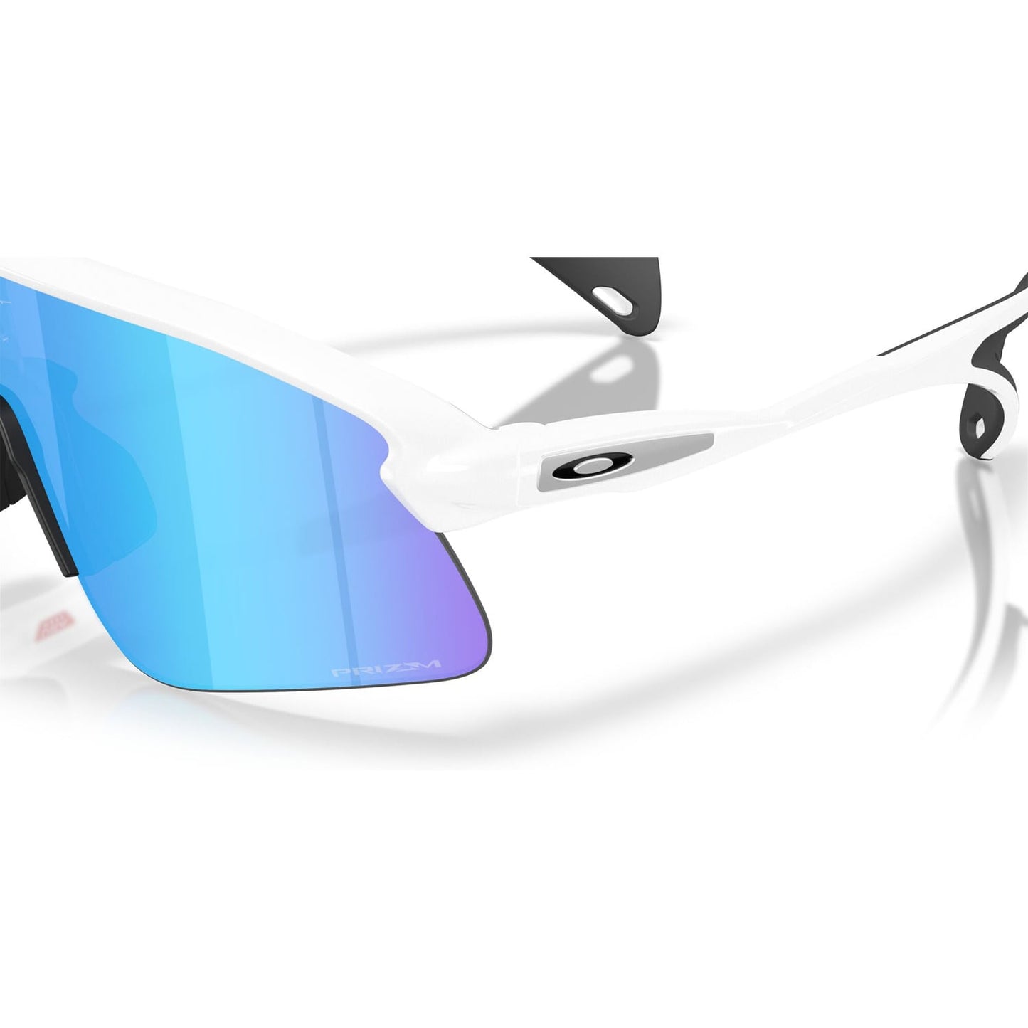 Lunettes OAKLEY STUNT DEVIL Blanc Matt Prizm Sapphire