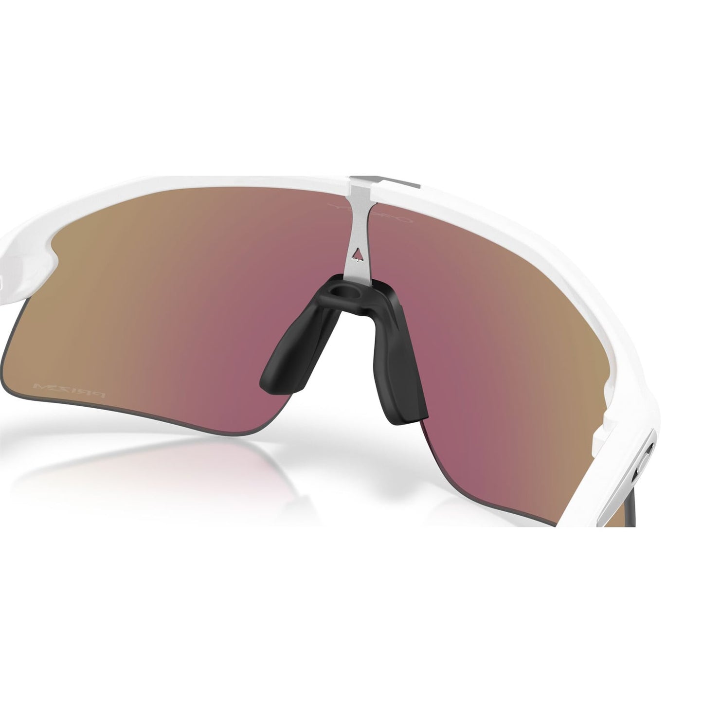 Lunettes OAKLEY STUNT DEVIL Blanc Matt Prizm Sapphire