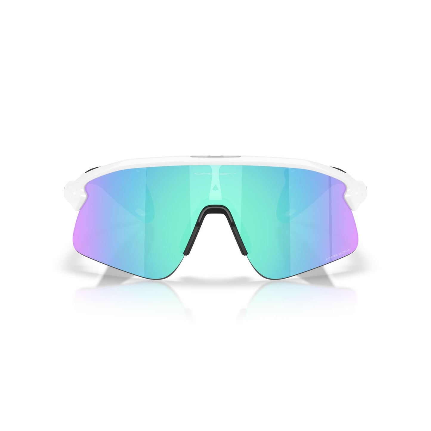 Lunettes OAKLEY STUNT DEVIL Blanc Matt Prizm Sapphire