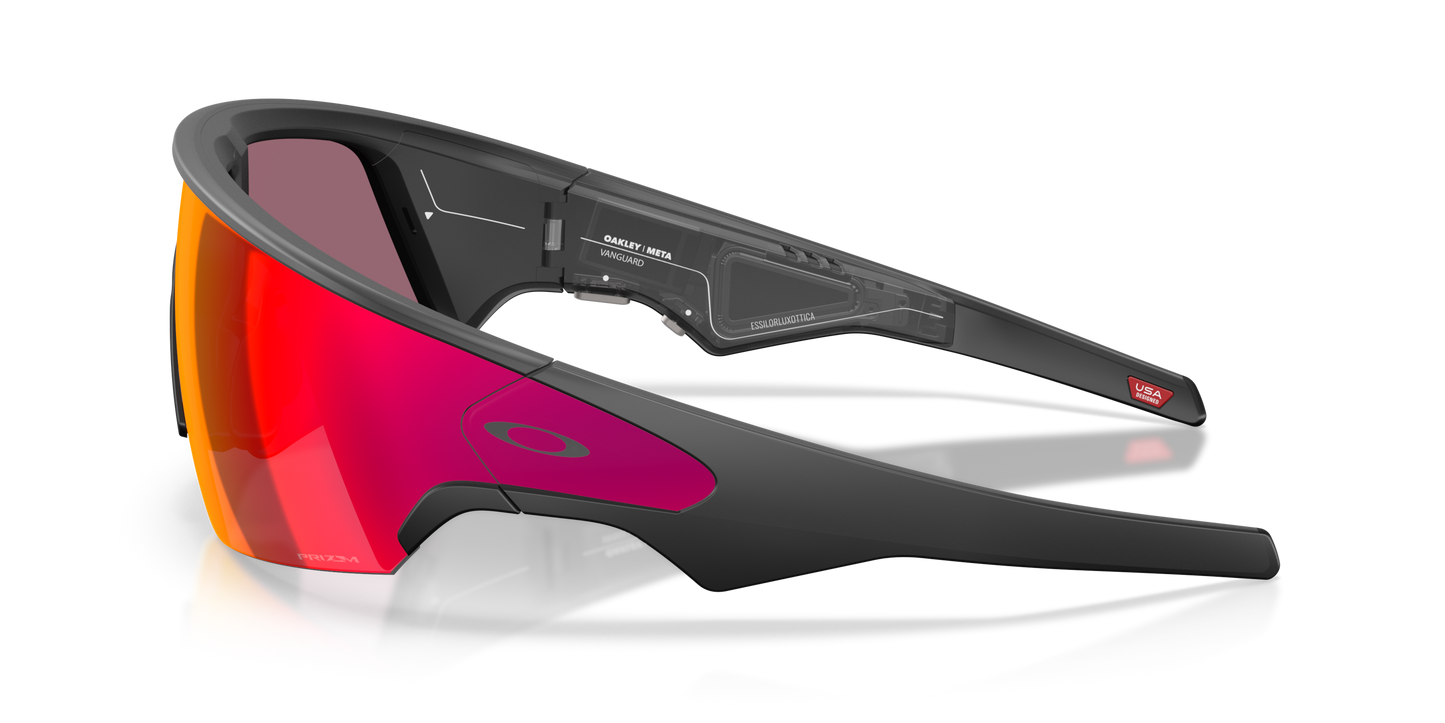 Lunettes OAKLEY VANGUARD META Noir Verre Prizm Road