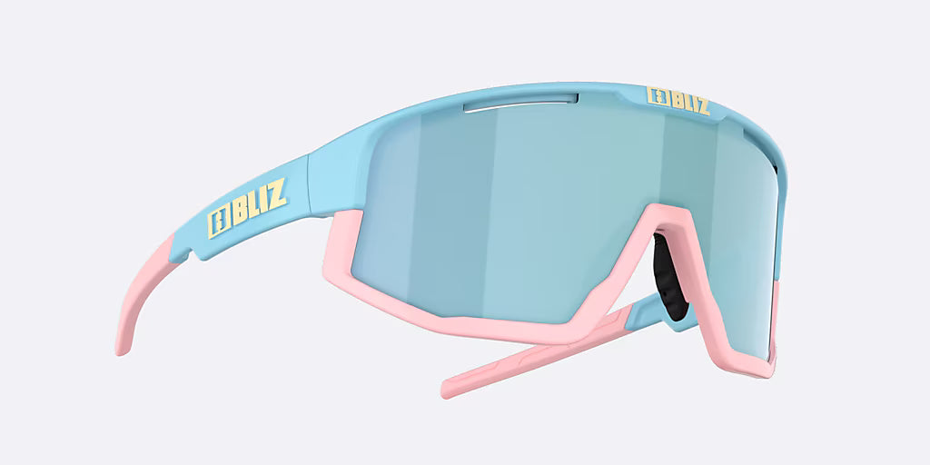 Glasögon BLIZ FUSION SMALL Pastell Blå Matt Skärm Isrökblå