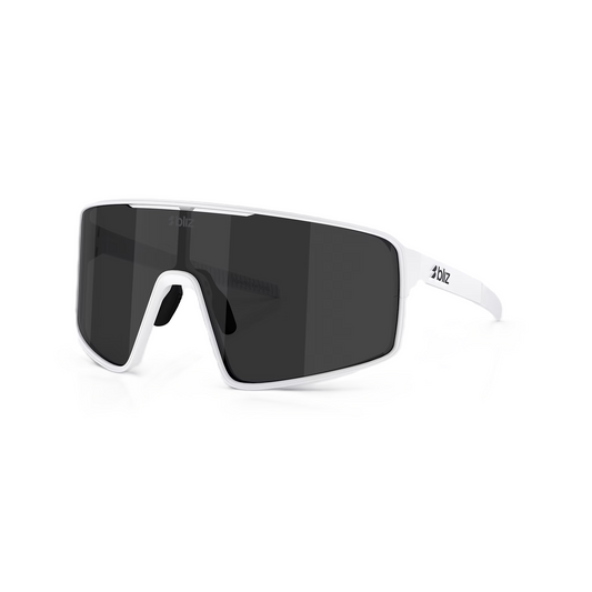 Lunettes BLIZ P001 Blanc Matt Écran Smoke