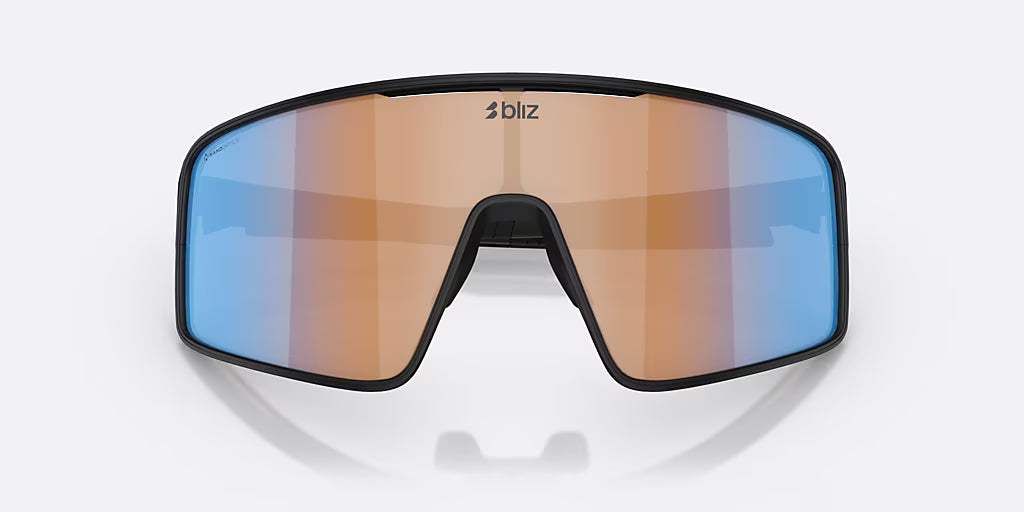 Brýle BLIZ P001 S Noir Matt Sklo Coral/Orange Bleu Irdium