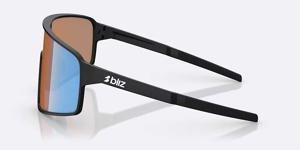Brýle BLIZ P001 S Noir Matt Sklo Coral/Orange Bleu Irdium