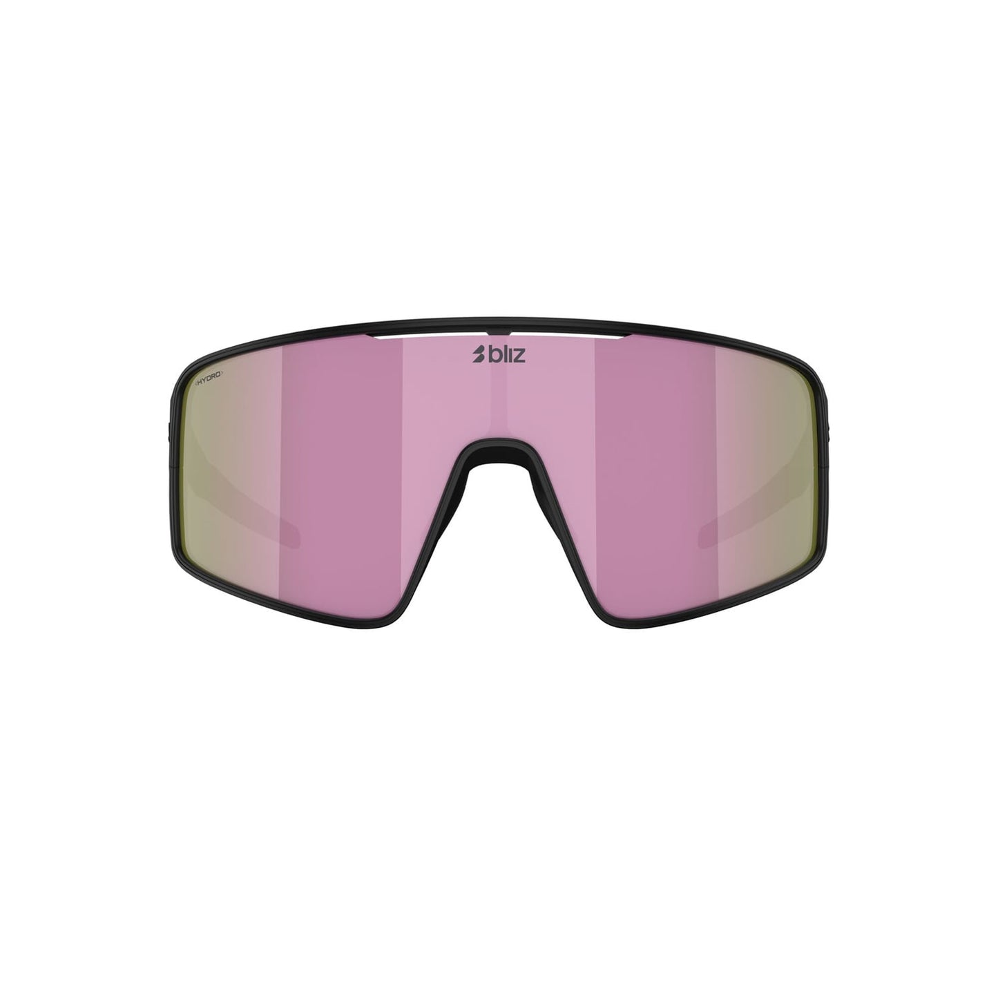 BLIZ P001 S Glasses Matt Black Brown Pink Multicolour Screen