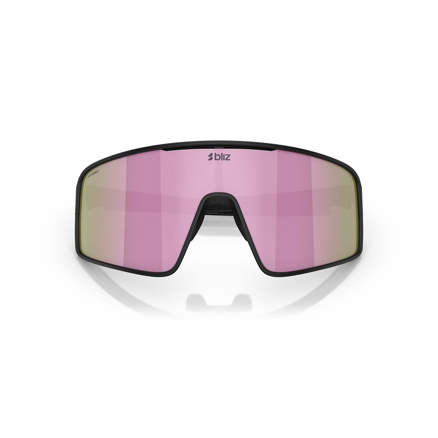 BLIZ P001 S Glasses Matt Black Brown Pink Multicolour Screen