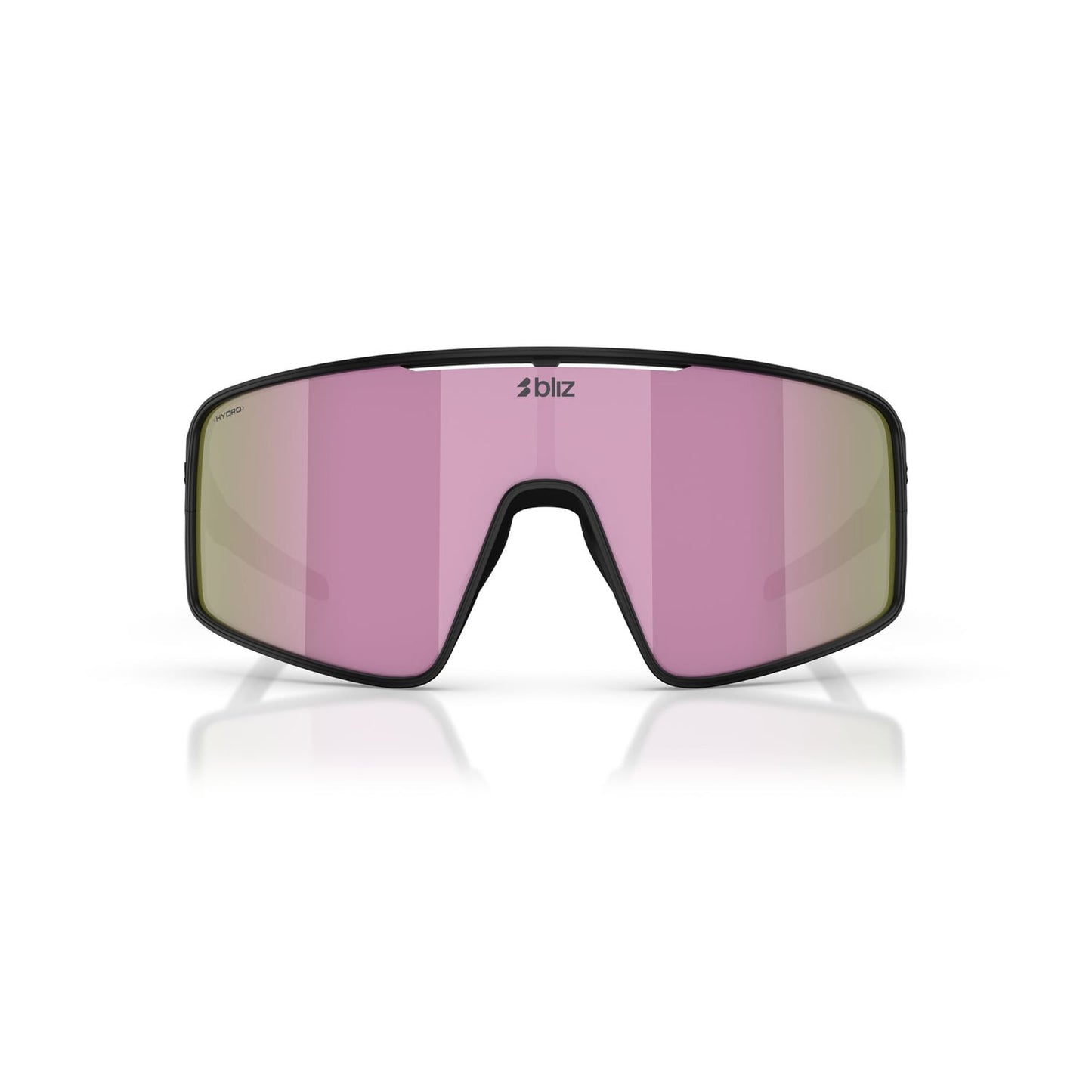 BLIZ P001 S Glasses Matt Black Brown Pink Multicolour Screen