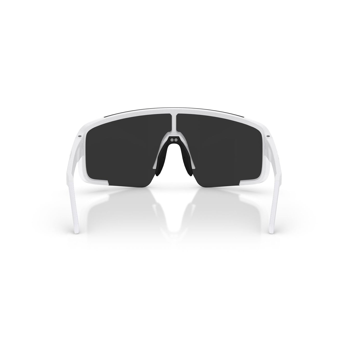 Brille BLIZ P003 Weiß Matt Glas Smoke