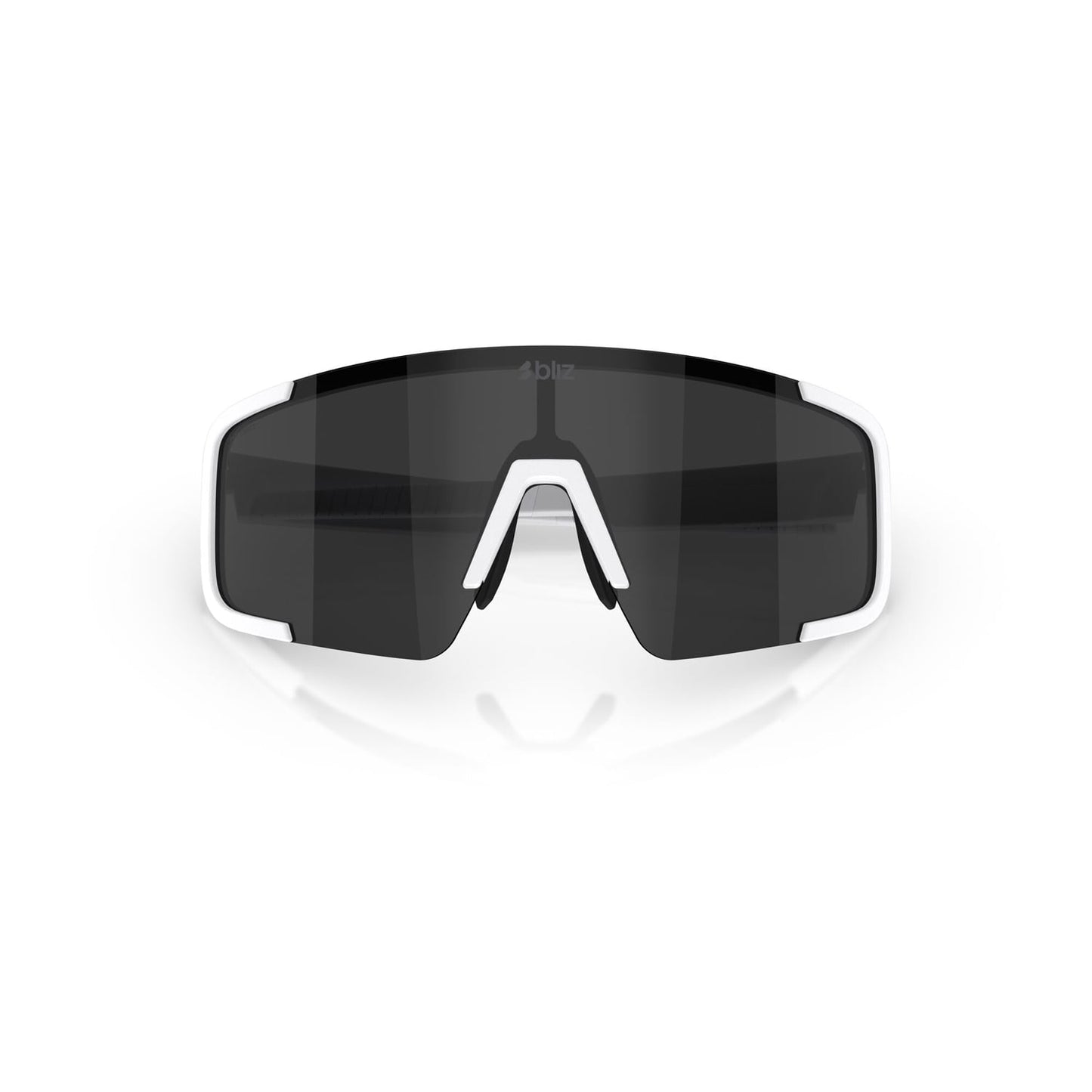 Brille BLIZ P003 Weiß Matt Glas Smoke