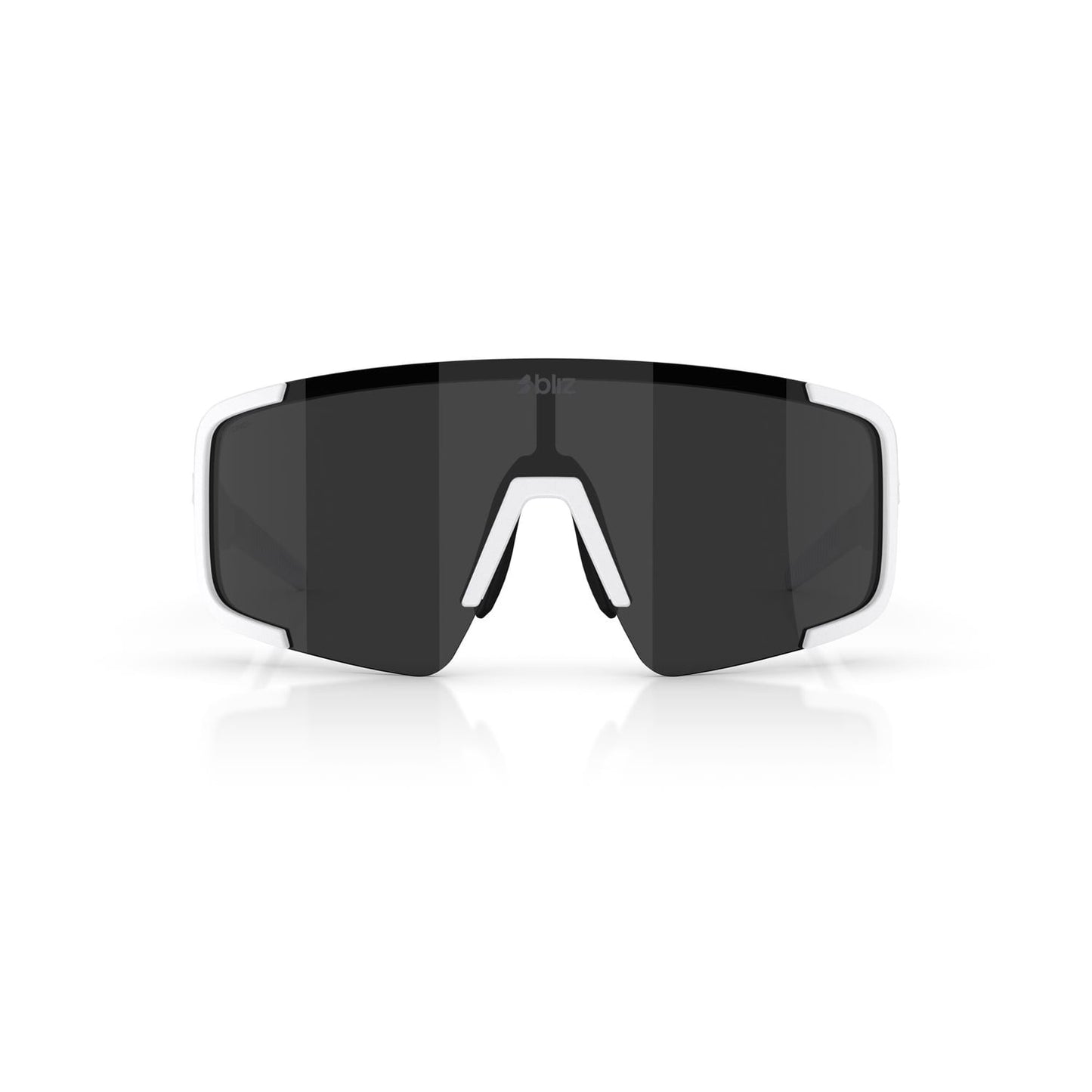 Brille BLIZ P003 Weiß Matt Glas Smoke