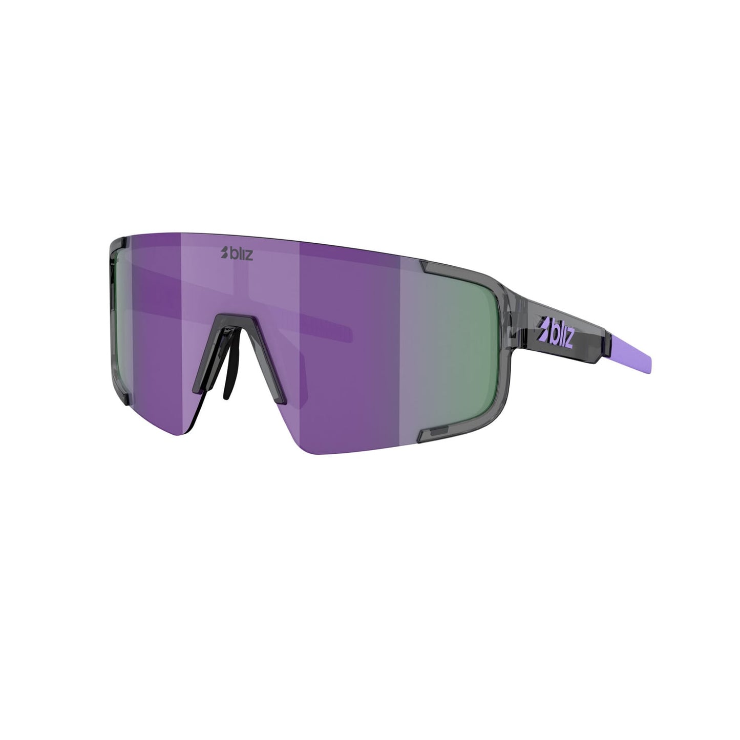Brýle BLIZ P003 SMALL Crystal Černá Sklo Purple Multii