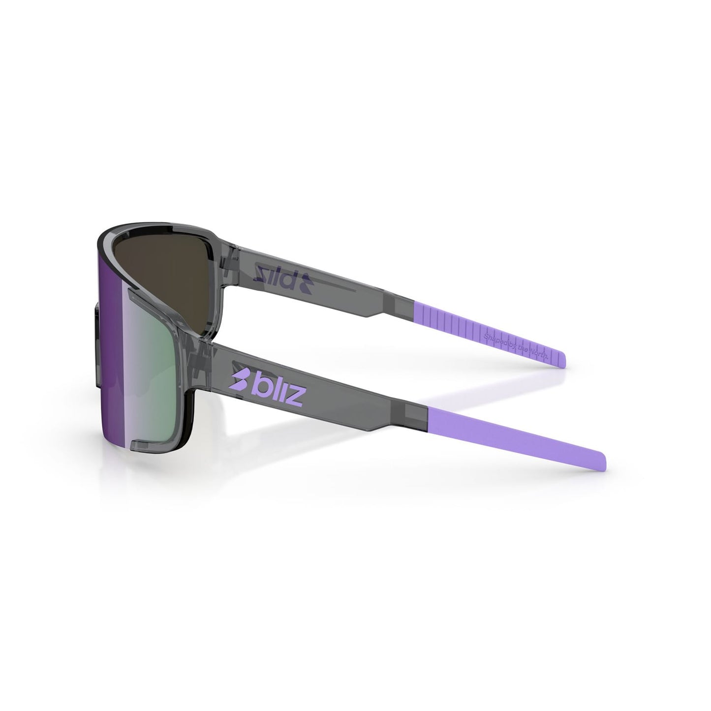 Brýle BLIZ P003 SMALL Crystal Černá Sklo Purple Multii