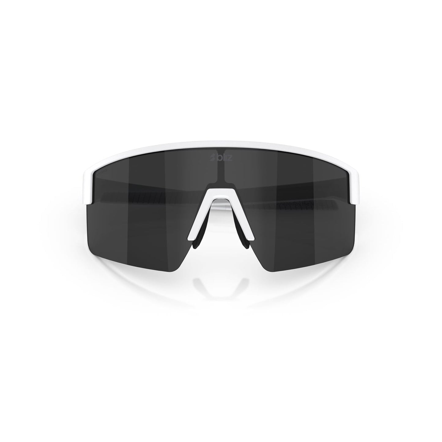 Lunettes BLIZ P004 Blanc Matt Verre Smoke