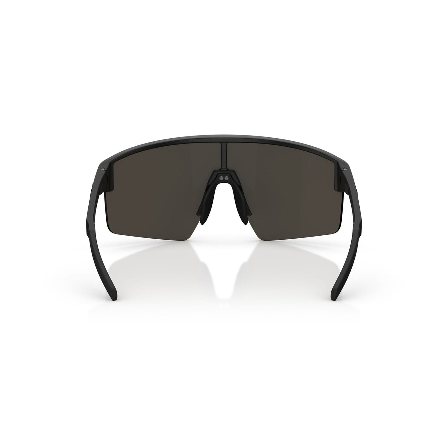 Brille BLIZ P004 Schwarz Matt Glas Blau Iridium