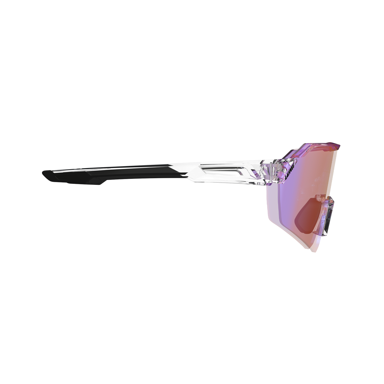 Brille LEATT RIDEVIZ LITE LARGE Transparent Glas Iriz Crystal Fuschia