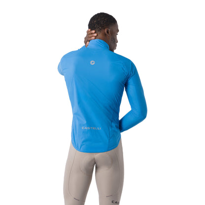 Blue CASTELLI Transition Air jacket – rear view