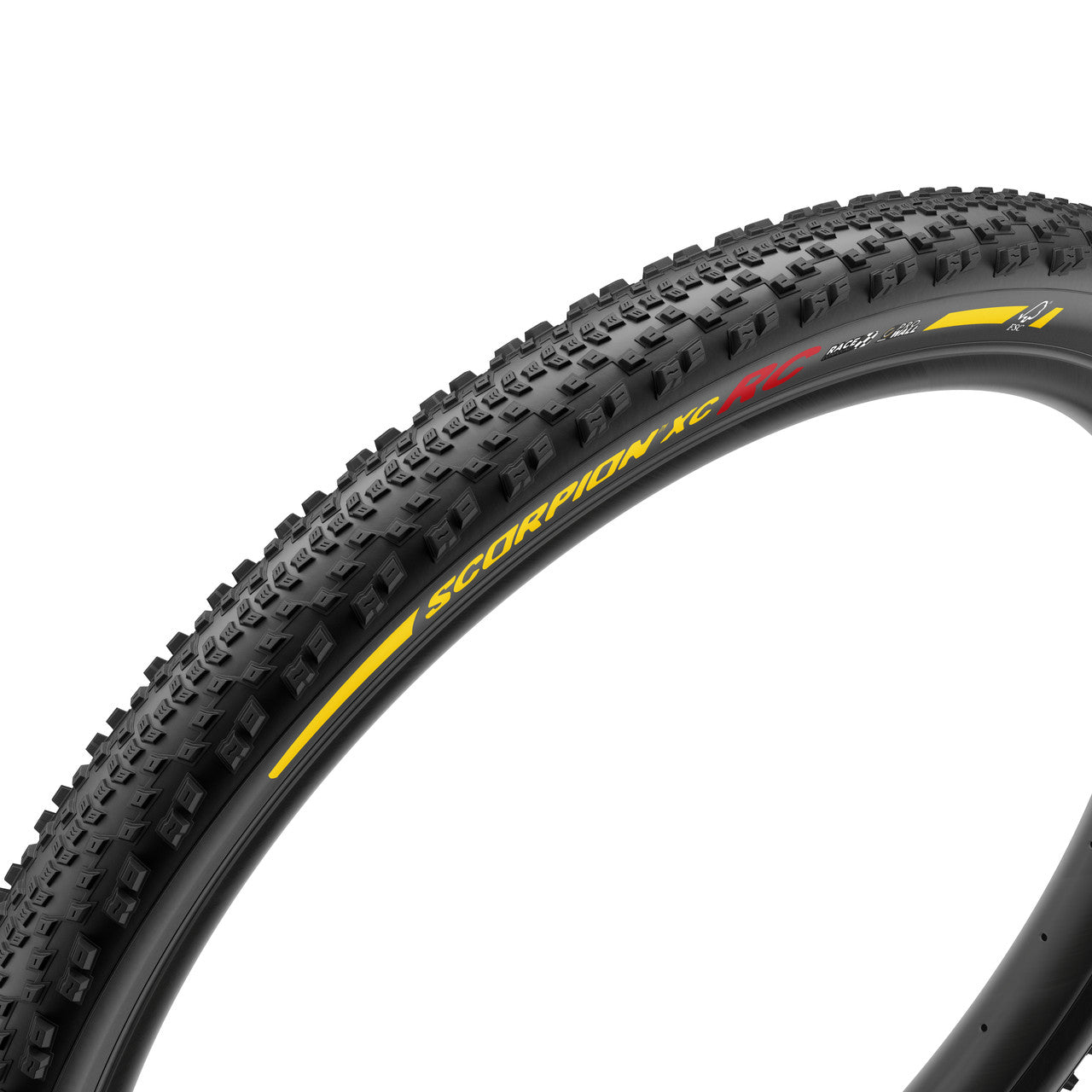 Däck PIRELLI SCORPION RACE XC RC ProWall 29x2.40 Tubeless Ready Vikbart Svart/Gul Team Edition