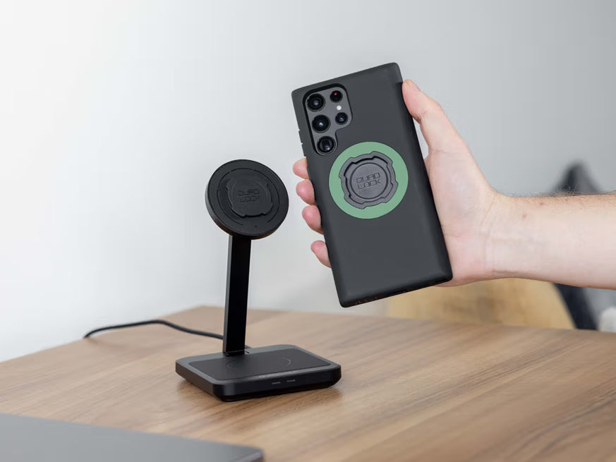 Double Chargeur à induction de bureau QUADLOCK MAG
