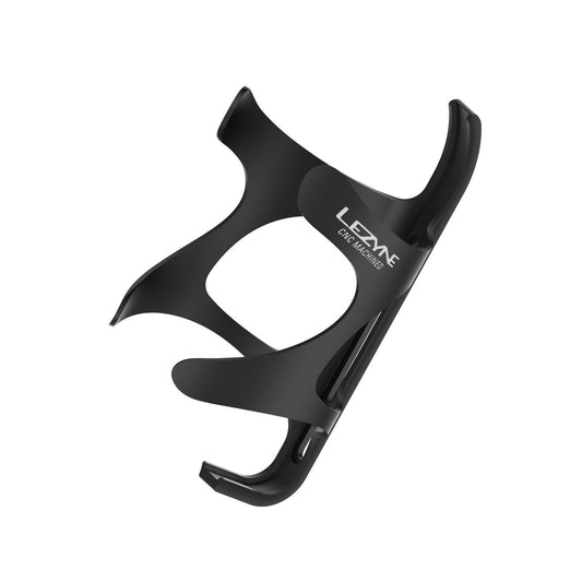 LEZYNE CNC ALLOY CAGE matinės juodos spalvos gertuvės laikiklis